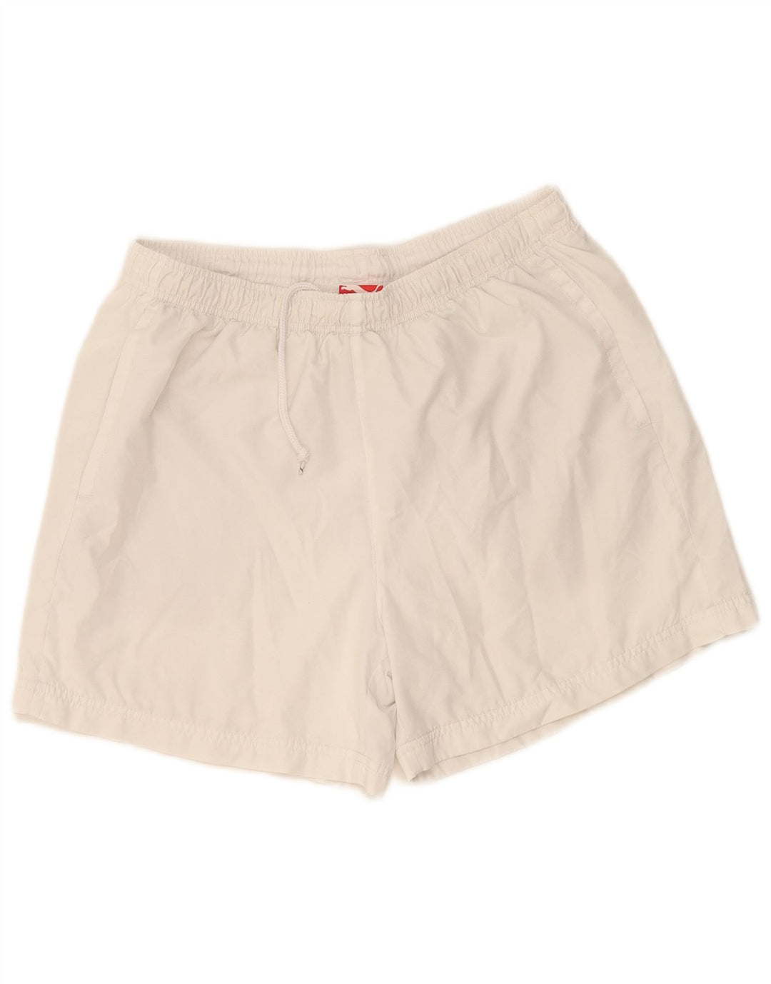 Puma Short de Sport Homme Blanc Moyen Polyester