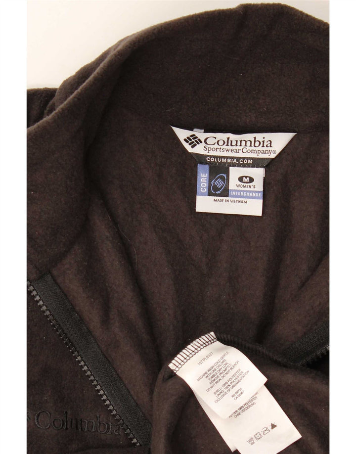 Columbia Veste Polaire Femme UK 14 Medium Noir Polyester Sports