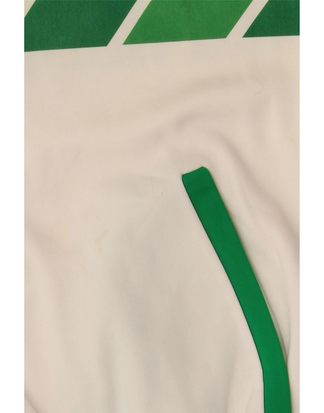 vintage Mens Survêtement Top Veste 2XL Blanc Colourblock Nylon