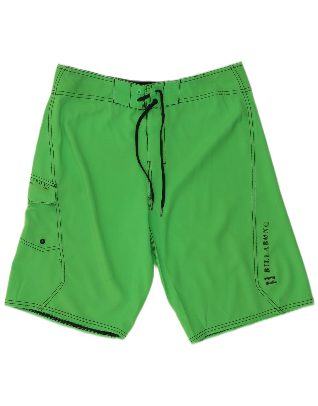 Billabong Short de Bain Homme Vert Moyen Polyester