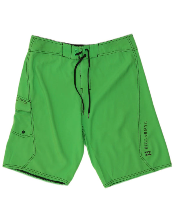 Billabong Short de Bain Homme Vert Moyen Polyester