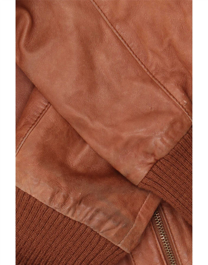 Conbipel Veste en Cuir Homme IT 50 Large Marron
