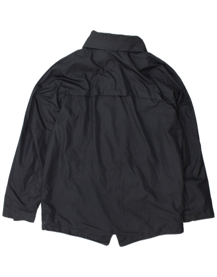 Nike Veste de pluie à capuche pour homme UK 42 XL Gris Polyester