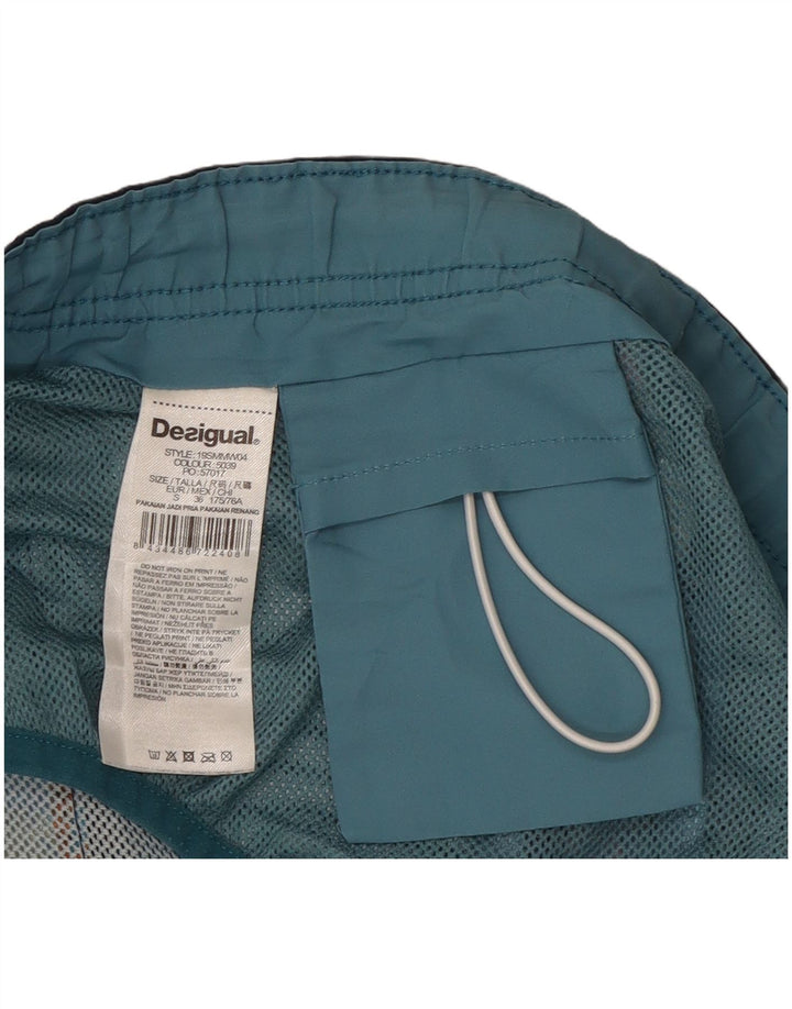 Desigual Short de Bain Homme Petit Polyester Floral Multicolore