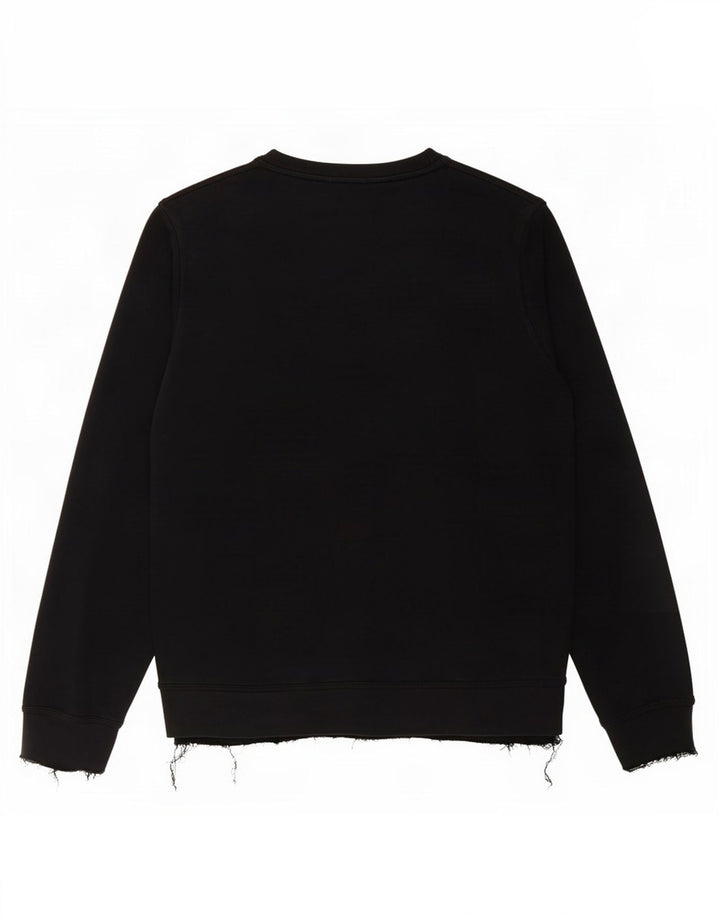 Nike Sweat-shirt pour homme en coton noir Taille L