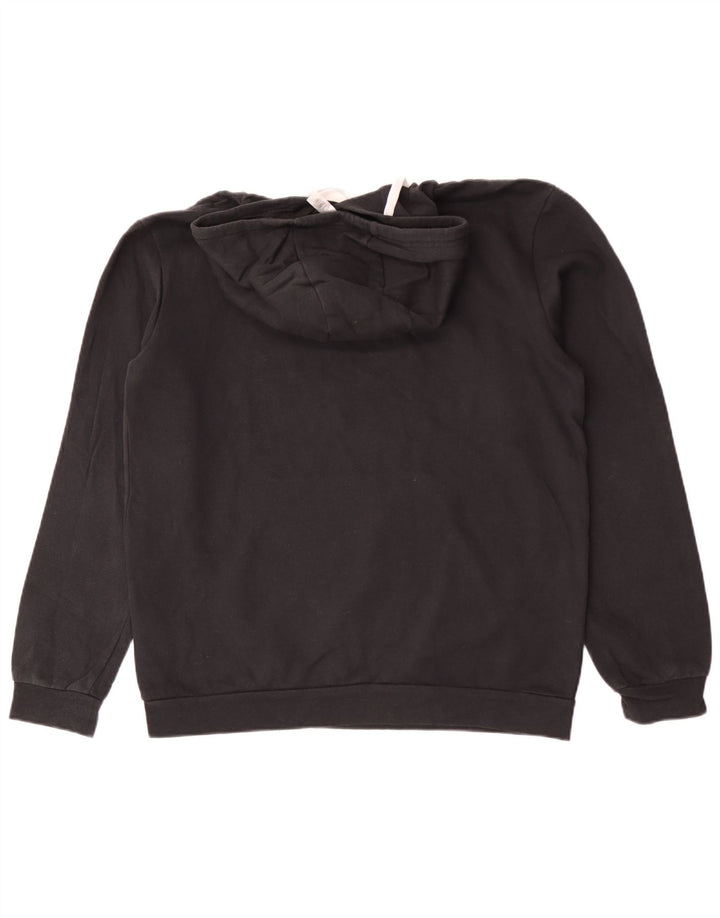 Adidas Pull à capuche pour homme en coton noir moyen