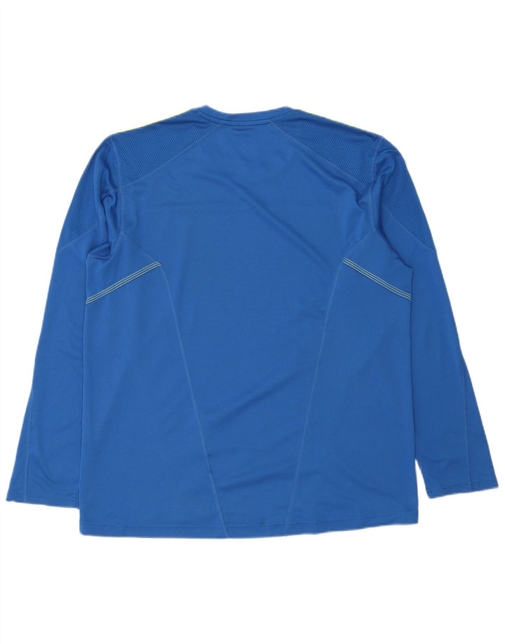 Adidas Haut Homme Manches Longues XL Bleu Polyester