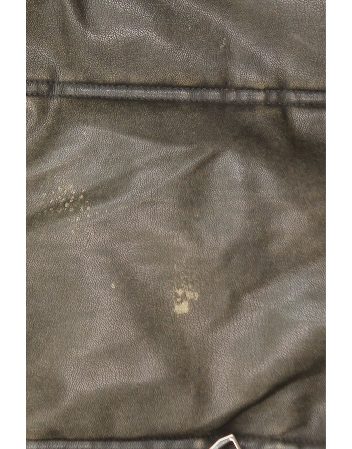 ZARA Veste matelassée à capuche surdimensionnée pour femme UK 10 Petit Kaki