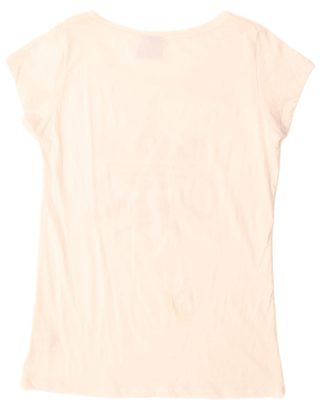 ADIDAS T-shirt long graphique pour femme UK 22 XL en coton blanc