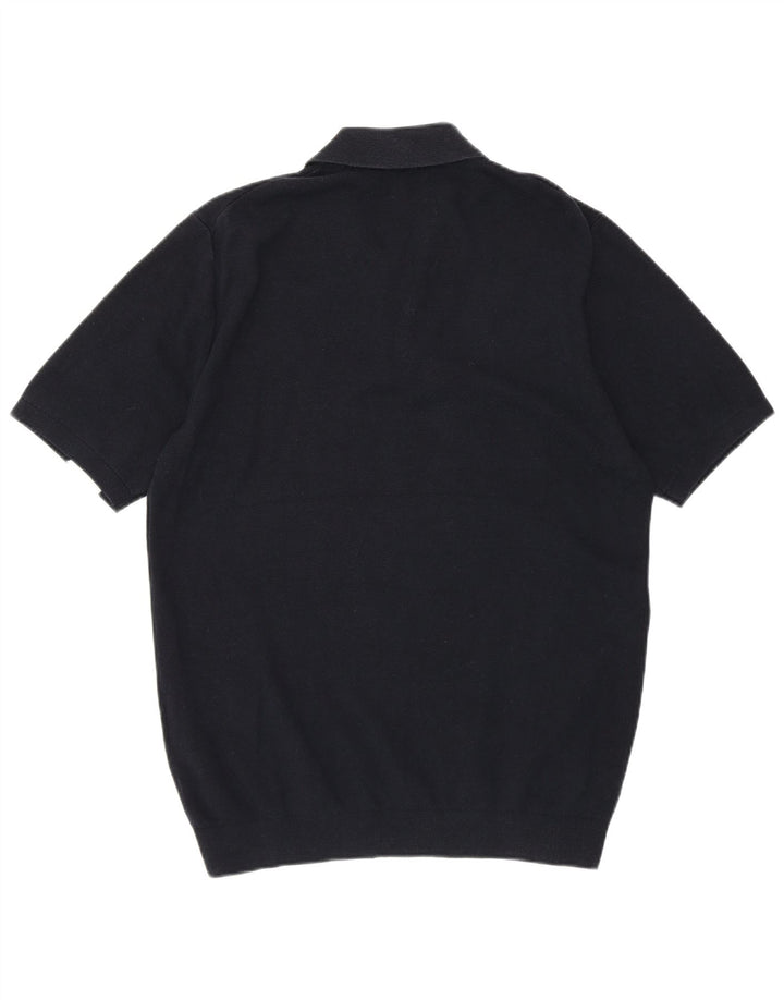 Reiss Polo Homme Bleu Marine Moyen Colorblock Coton