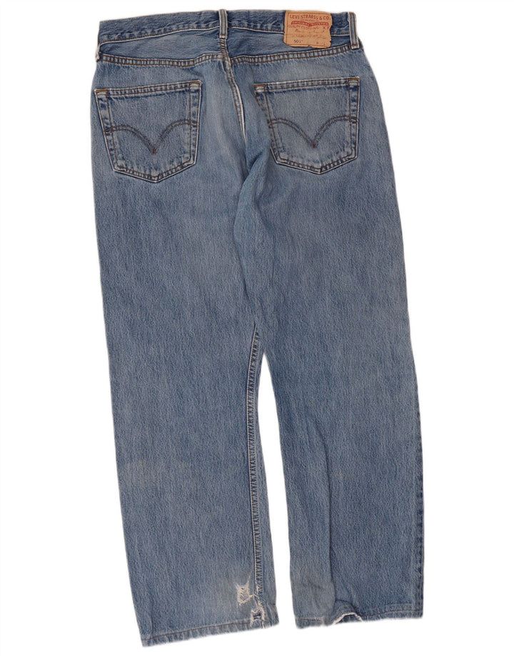 Levi's Jean Droit 501 Homme Bleu W34 L27 Coton