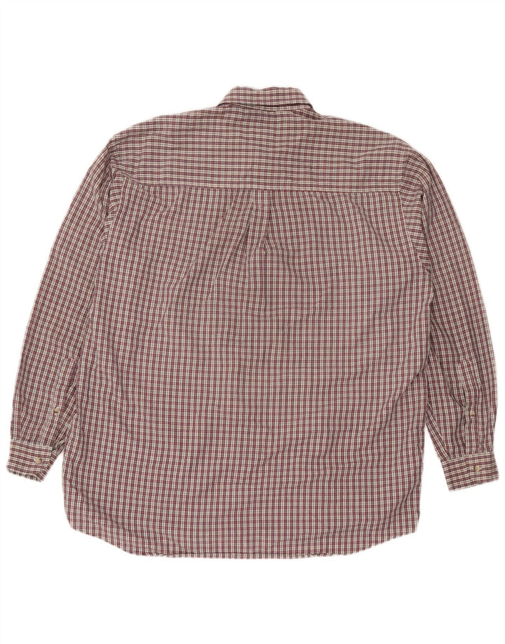 Rohan Chemise en flanelle pour homme à grands carreaux rouges en polyester