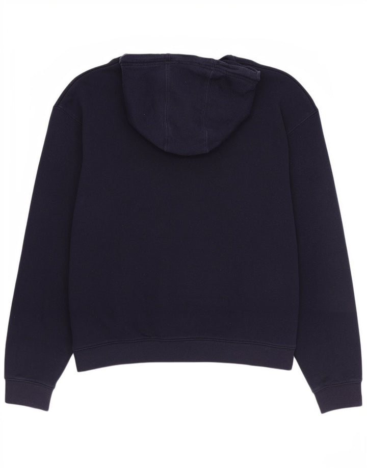 Fila Pull à Capuche Graphique Homme Bleu Marine Moyen Coton