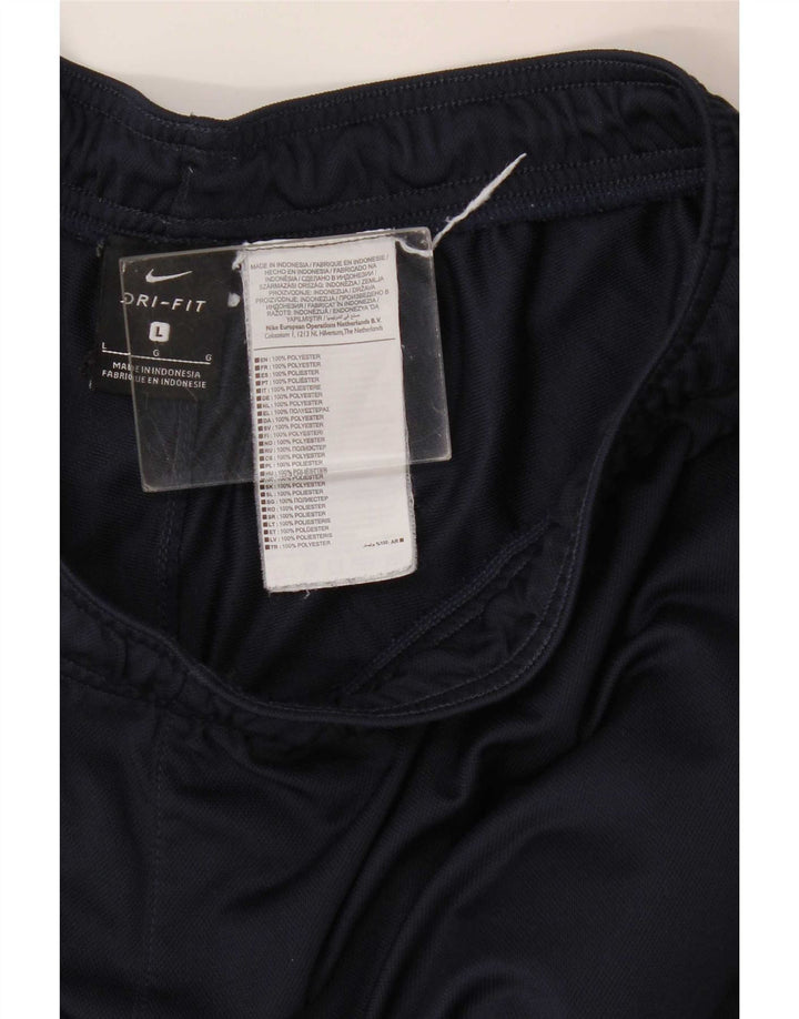 Pantalon de survêtement Nike Dri Fit pour hommes, grand, bleu marine, polyester
