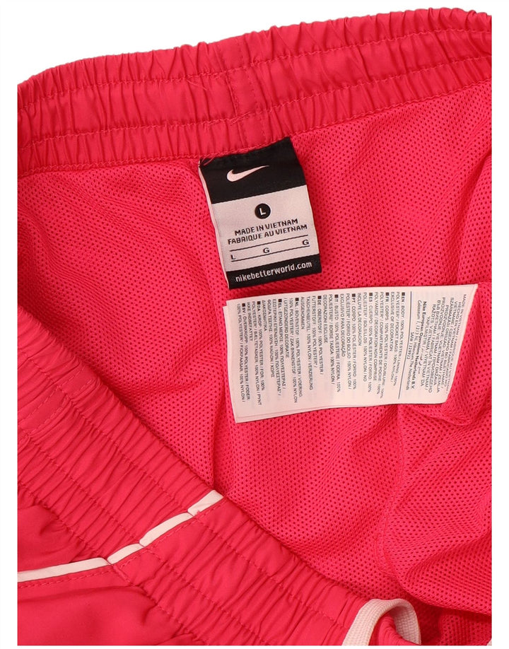 Nike Short de sport graphique pour hommes, grand, rose, polyester
