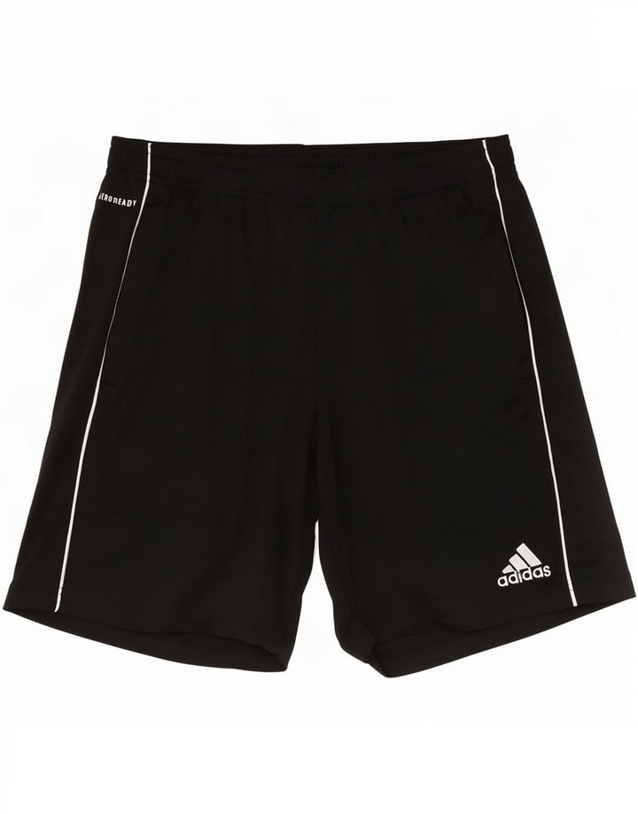 Adidas Short de sport Aeroready pour hommes, grand, noir, polyester