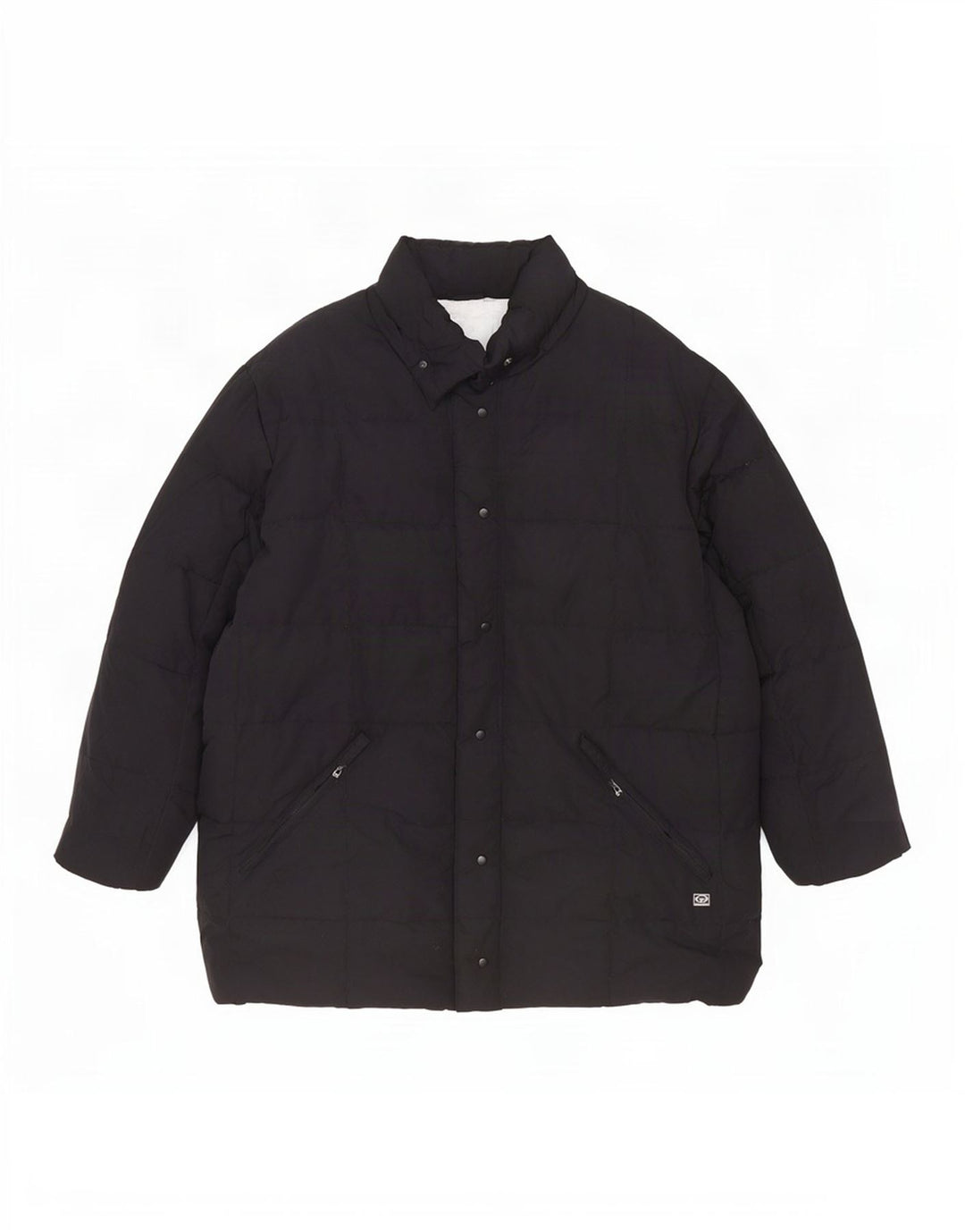 Sergio Tacchini Manteau rembourré surdimensionné pour femme UK 18 XL Noir Polyester