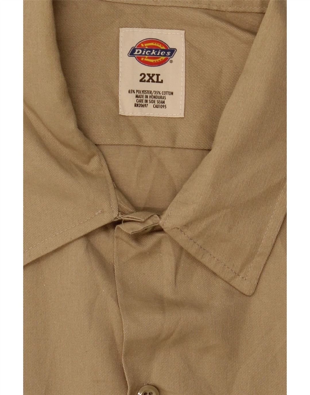 Dickies Chemise Homme 2XL Marron Polyester