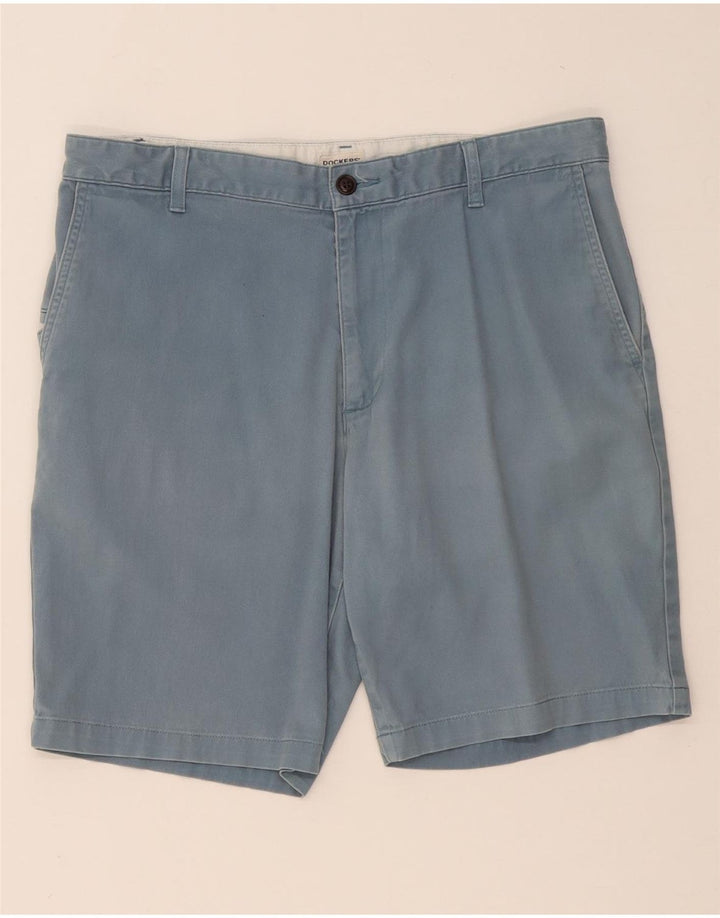 DOCKERS Short Cargo Homme W36 Grand Bleu Coton