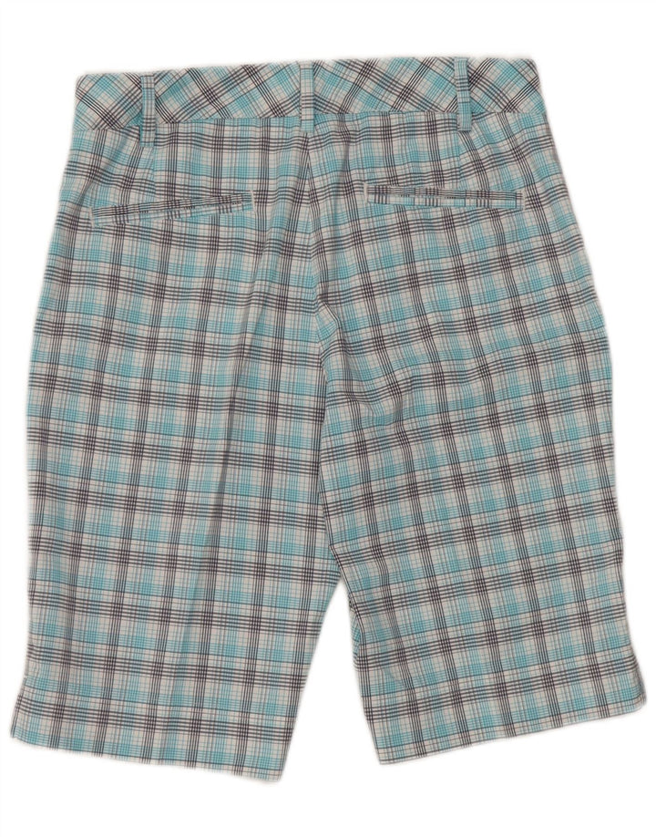 Puma Short chino pour homme UK 8 Small W28 Bleu à carreaux