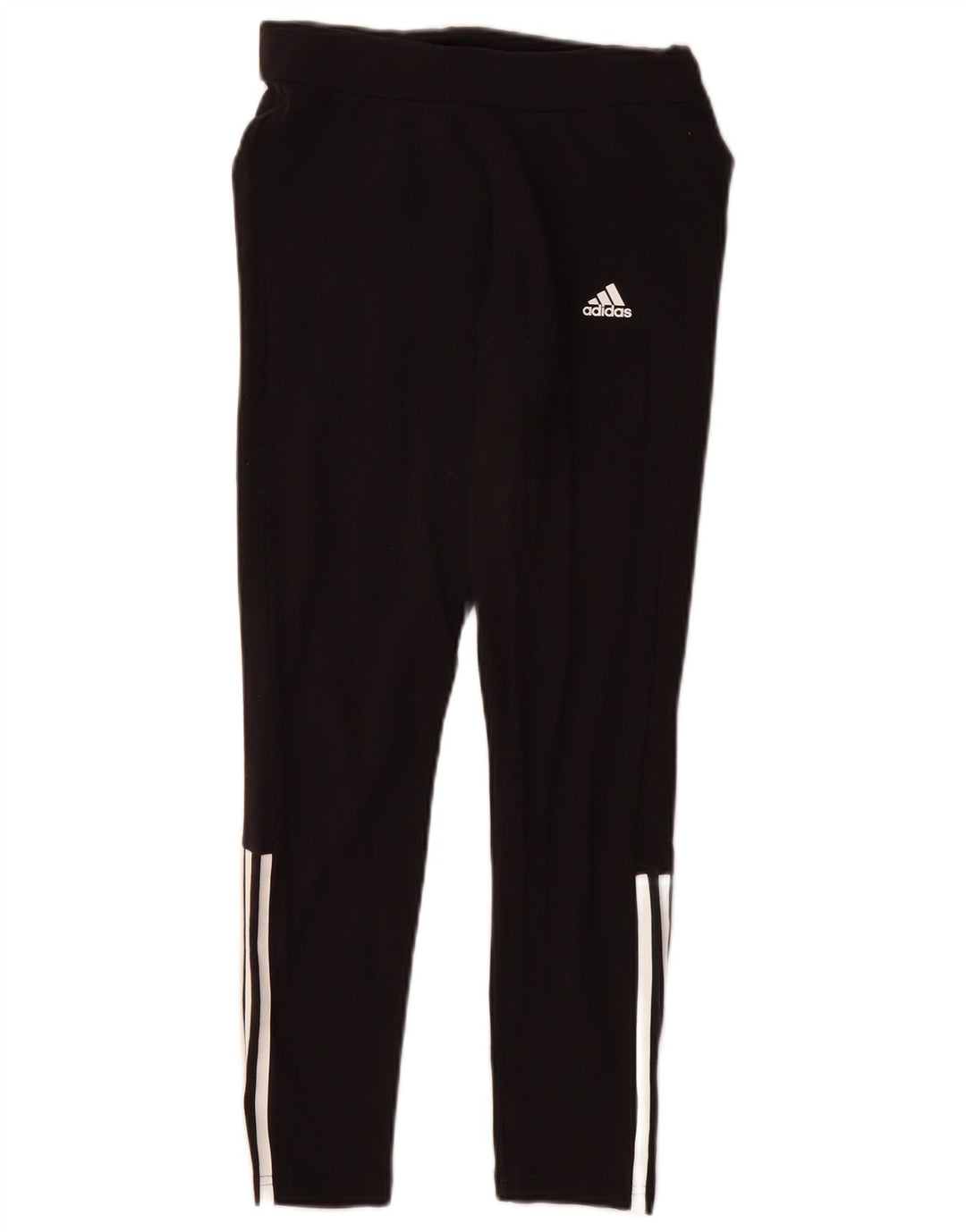 Adidas Leggings Femme UK 8/10 Petit Noir Coton