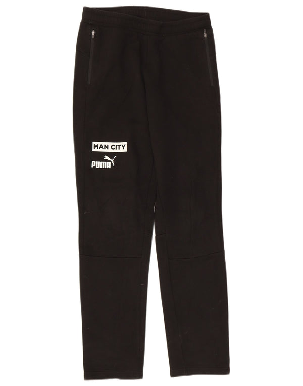 Puma Pantalon de Survêtement Graphique Garçon 13-14 ans Noir Coton