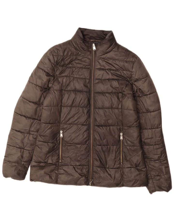 Barbour Veste matelassée pour femme UK 12 Gris moyen Polyamide
