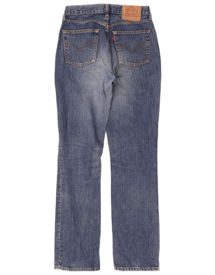 Levi's Jean Droit 595 Femme W31 L34 Bleu Coton