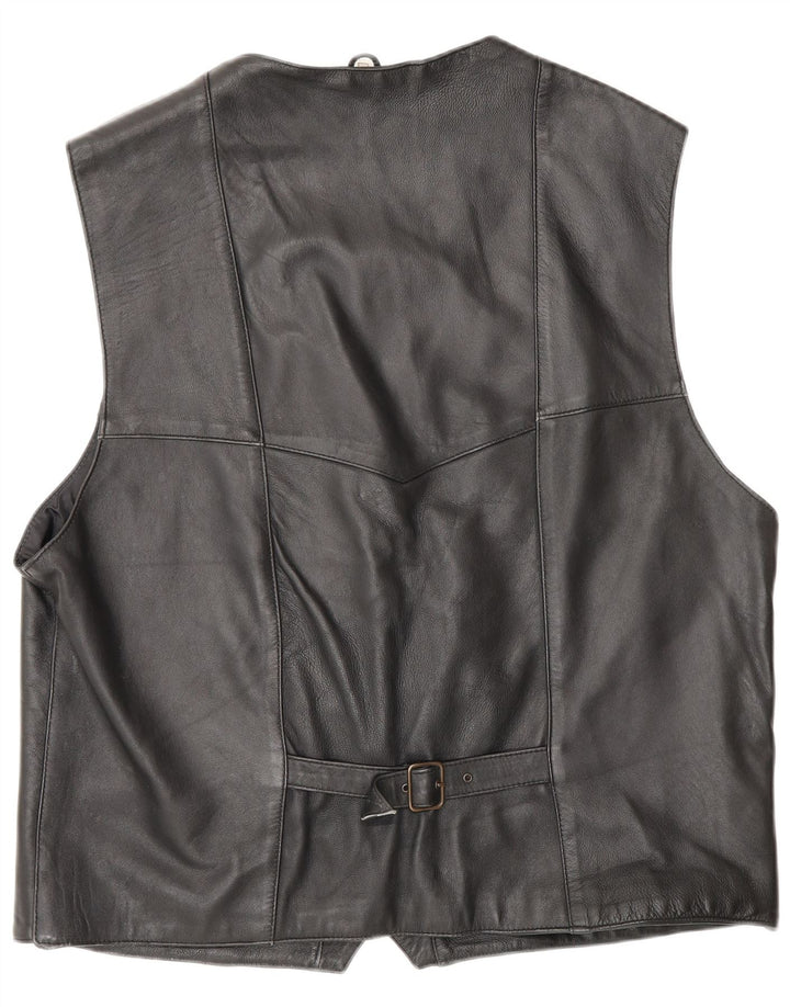 gilet homme vintage XL Noir