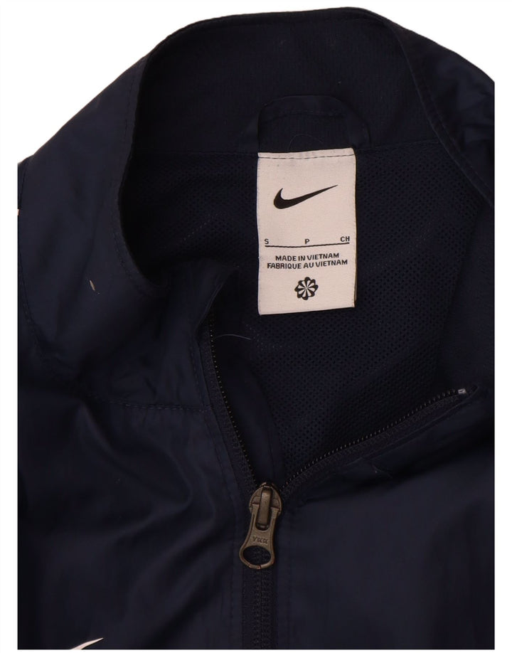 Nike Veste de Pluie Homme Petit Bleu Marine Polyester