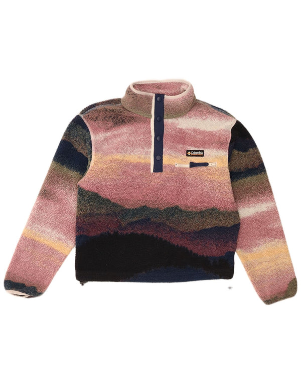 Columbia Pull polaire surdimensionné pour femme UK 10 Small Multicolore