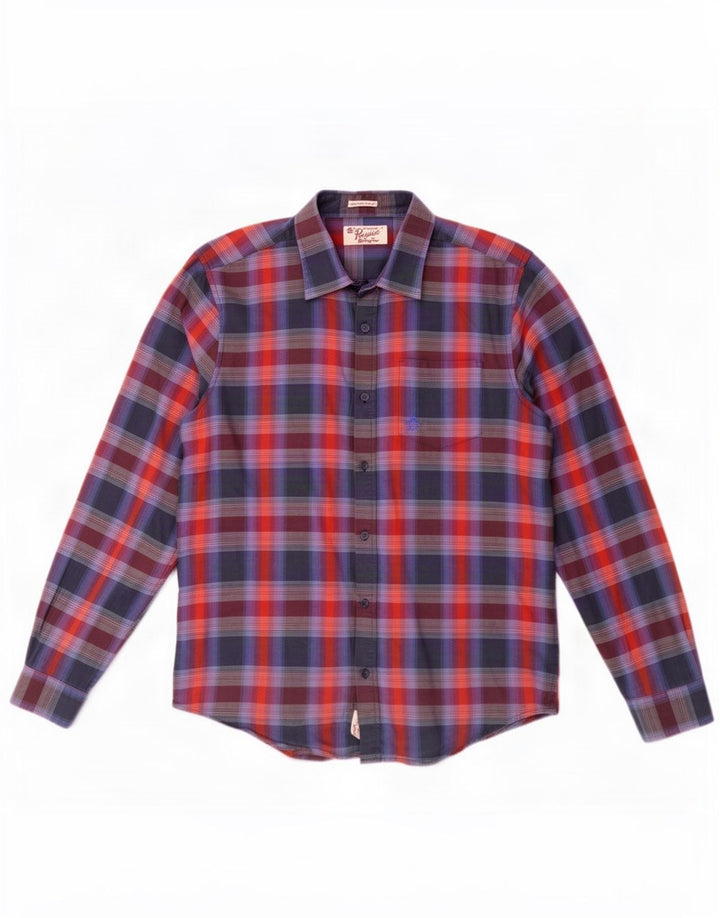 Penguin Chemise Slim Fit Heritage Homme Carreaux Multicolores Moyens