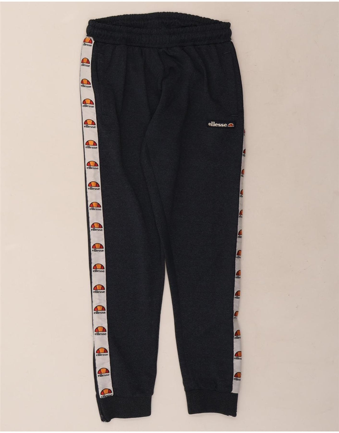 Ellesse Pantalon de survêtement pour homme Bleu marine moyen Colourblock
