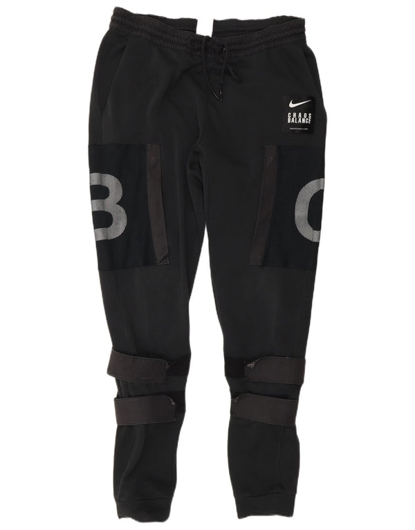 Nike Pantalon de survêtement graphique pour homme Noir moyen Polyester