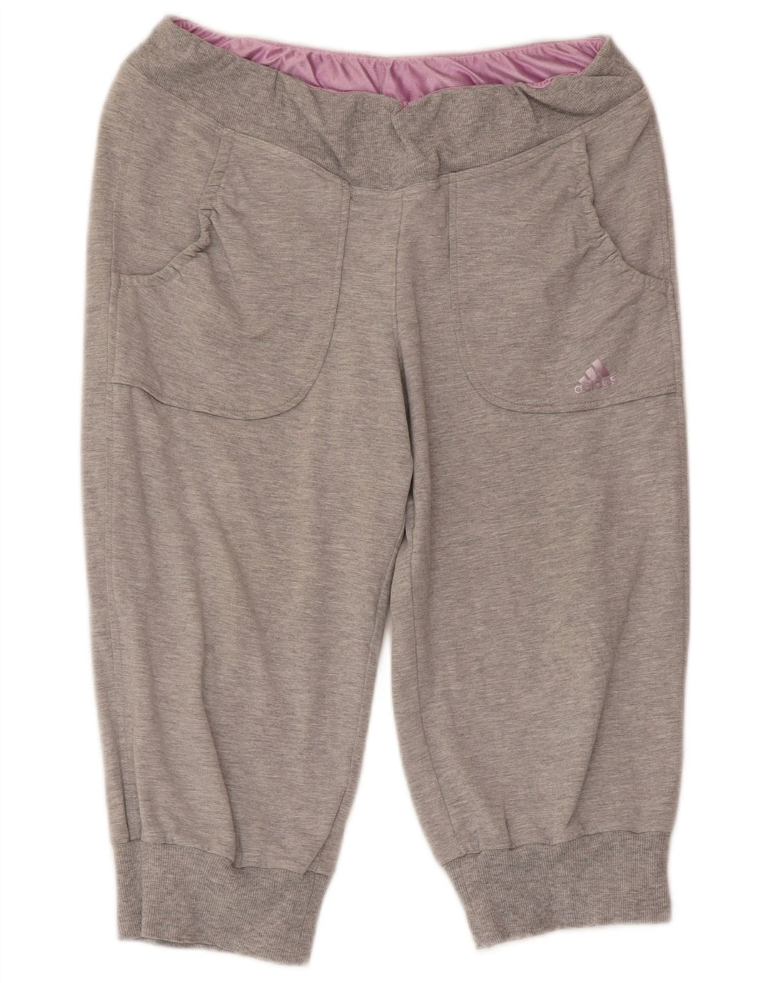 ADIDAS Pantalon de survêtement Capri Fille 15-16 ans Gris
