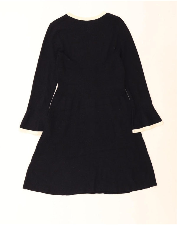 Hobbs Robe pull pour femme UK 12 Rayonne bleu marine moyen