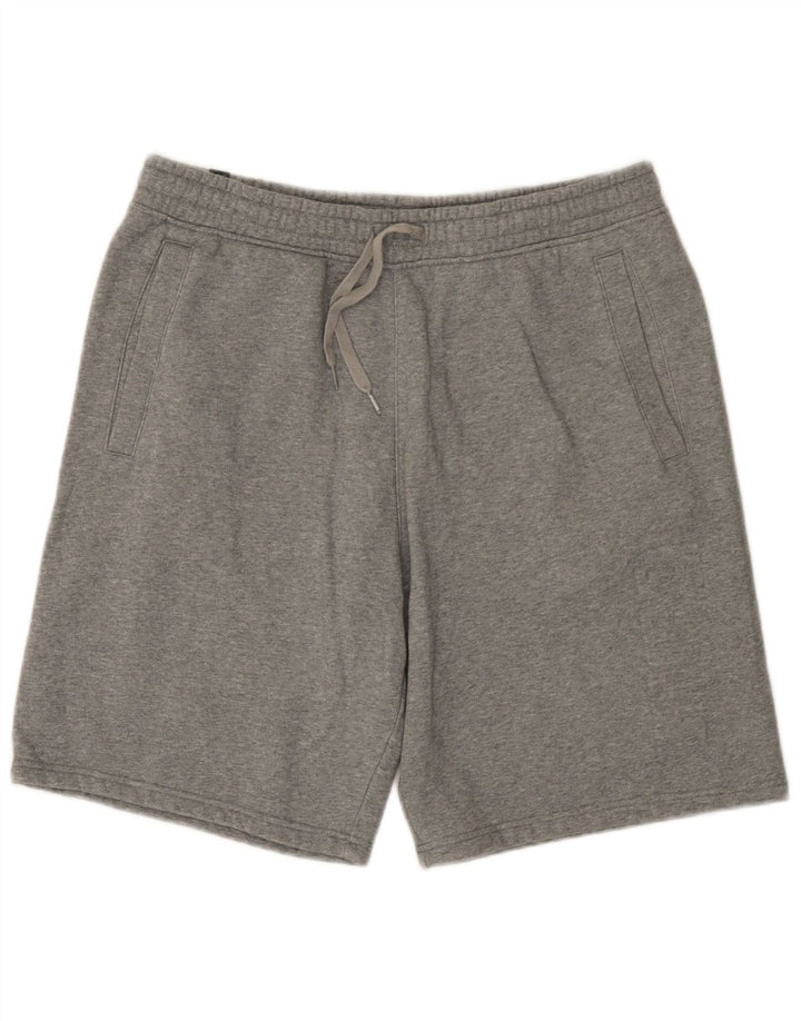 Puma Short de sport homme grand gris coton