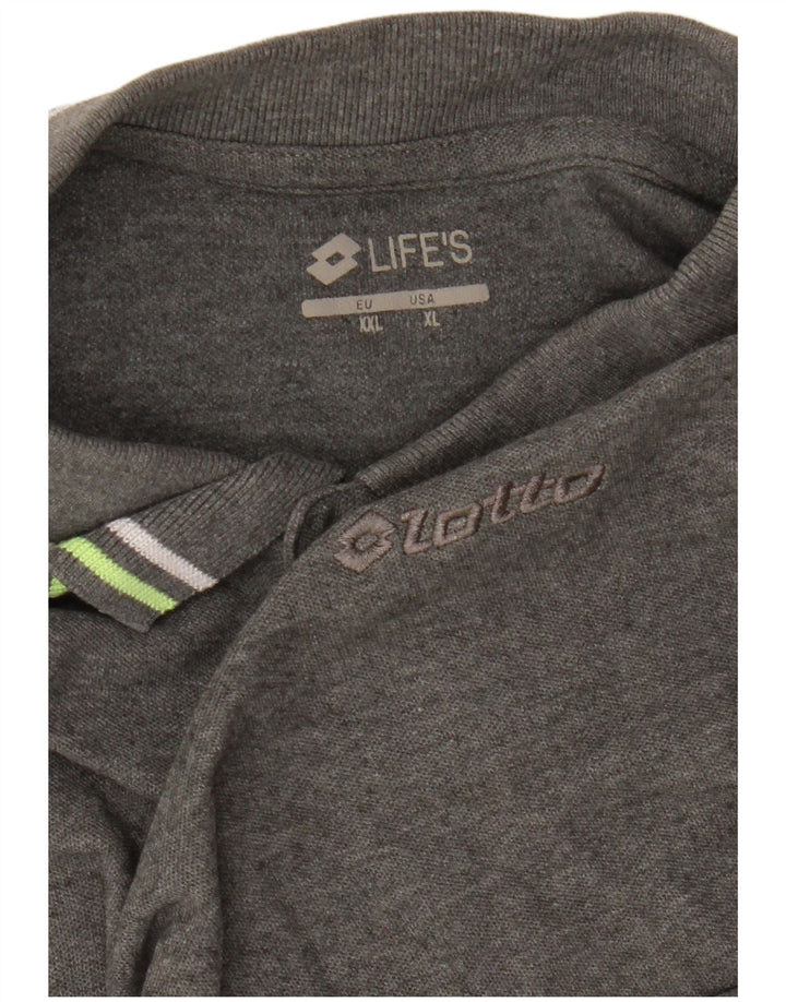 LOTTO Polo Homme XL Gris