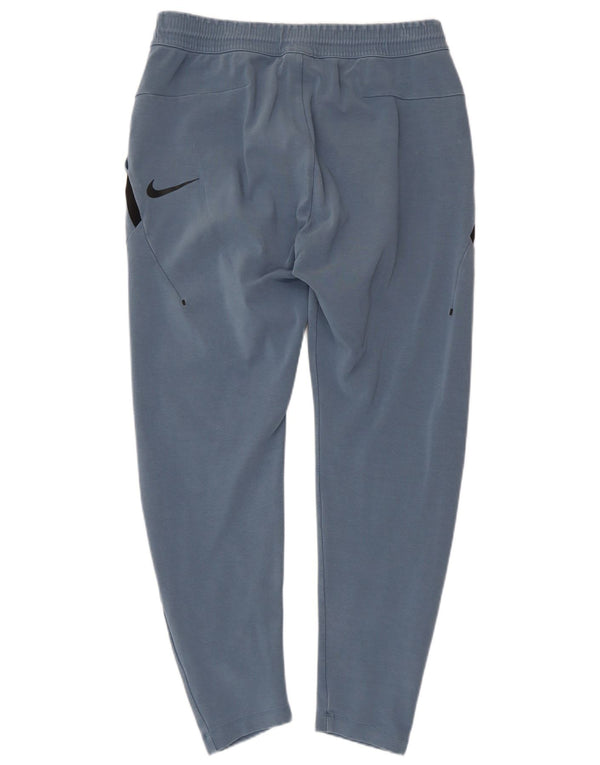 NIKE Pantalon de survêtement pour homme en coton color block bleu moyen