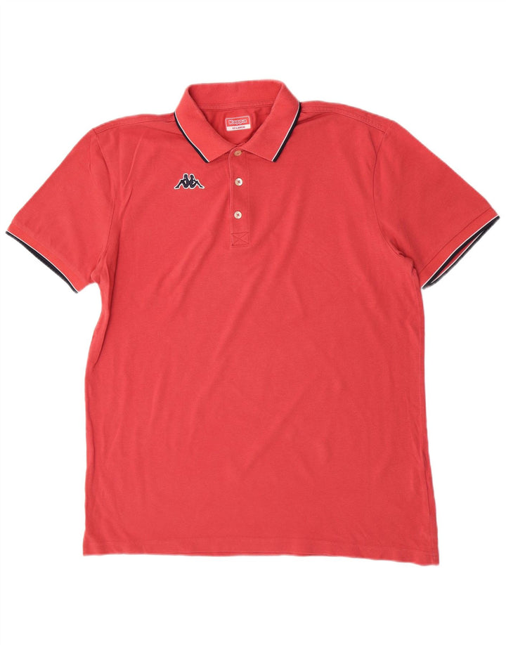Kappa Polo Homme 2XL Rose Coton