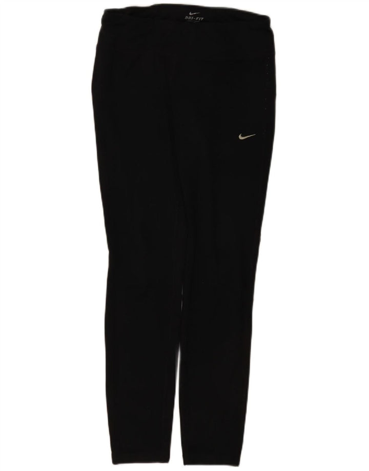 Legging Nike Dri Fit pour femme UK 12 Polyester noir moyen