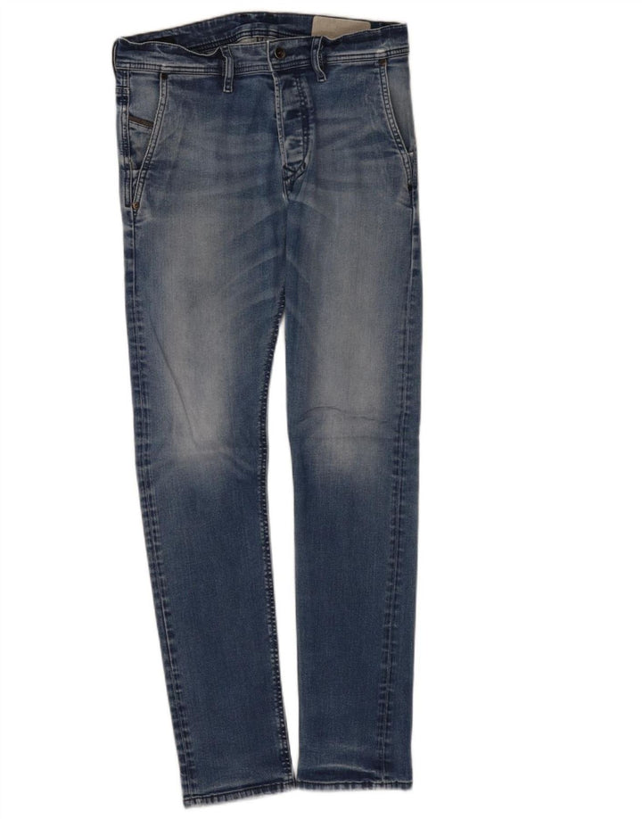 Diesel Jean Slim W29 L31 Homme Bleu Coton