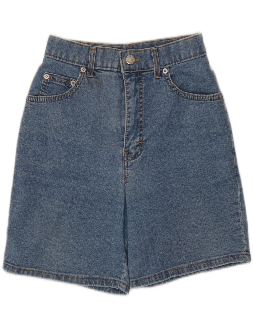 Marks & Spencer Short en jean pour femme UK 8 Small W23 Bleu Coton