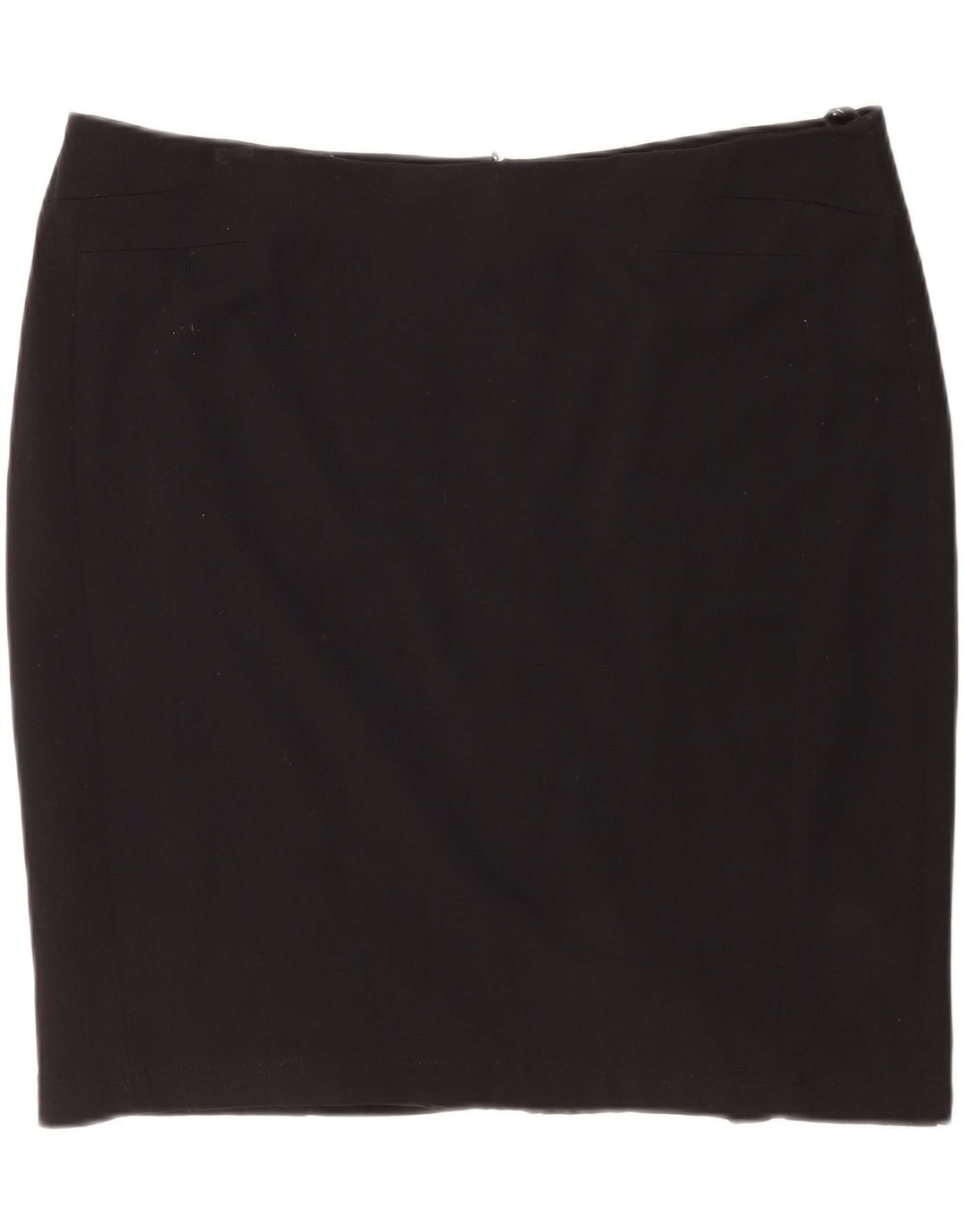 Marks & Spencer Jupe crayon femme UK 20 2XL W38 Noir Polyester