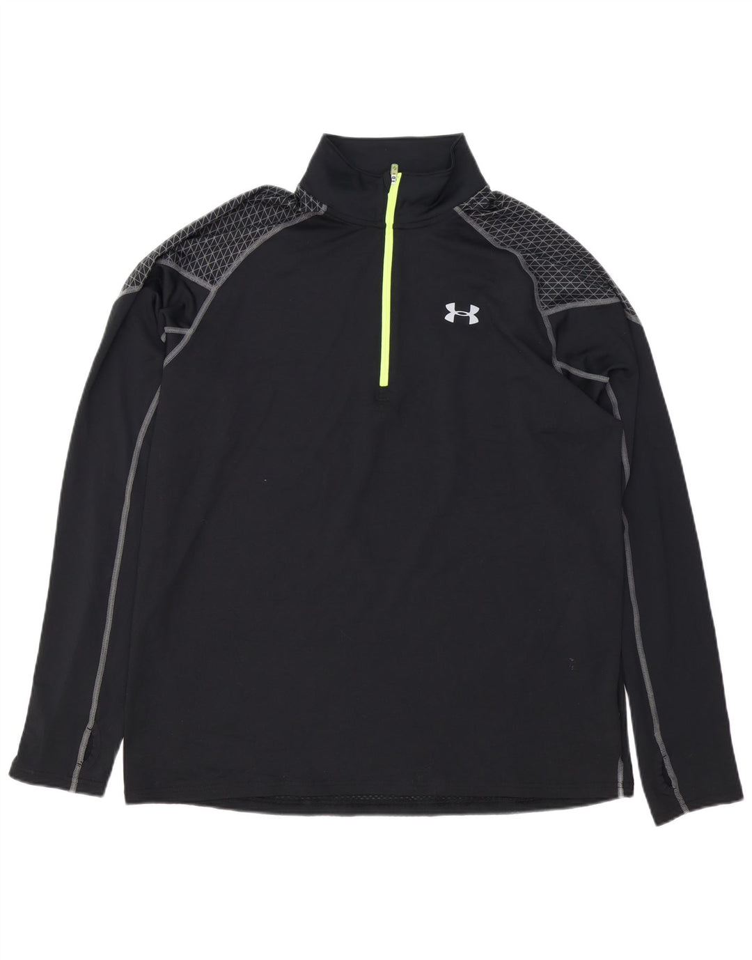 UNDER ARMOUR Haut de Survêtement Cold Gear Zip Neck Homme Noir XL