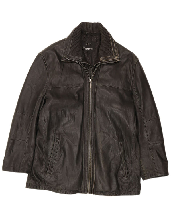 Commander Veste en cuir homme IT 52 XL Cuir noir