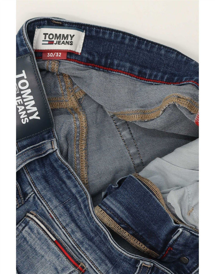 Tommy Hilfiger Jean Slim Homme W30 L28 Bleu Coton