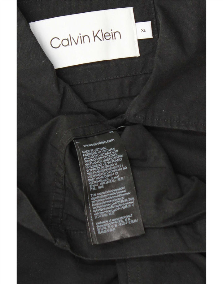 Calvin Klein Chemise Homme XL Noir Coton