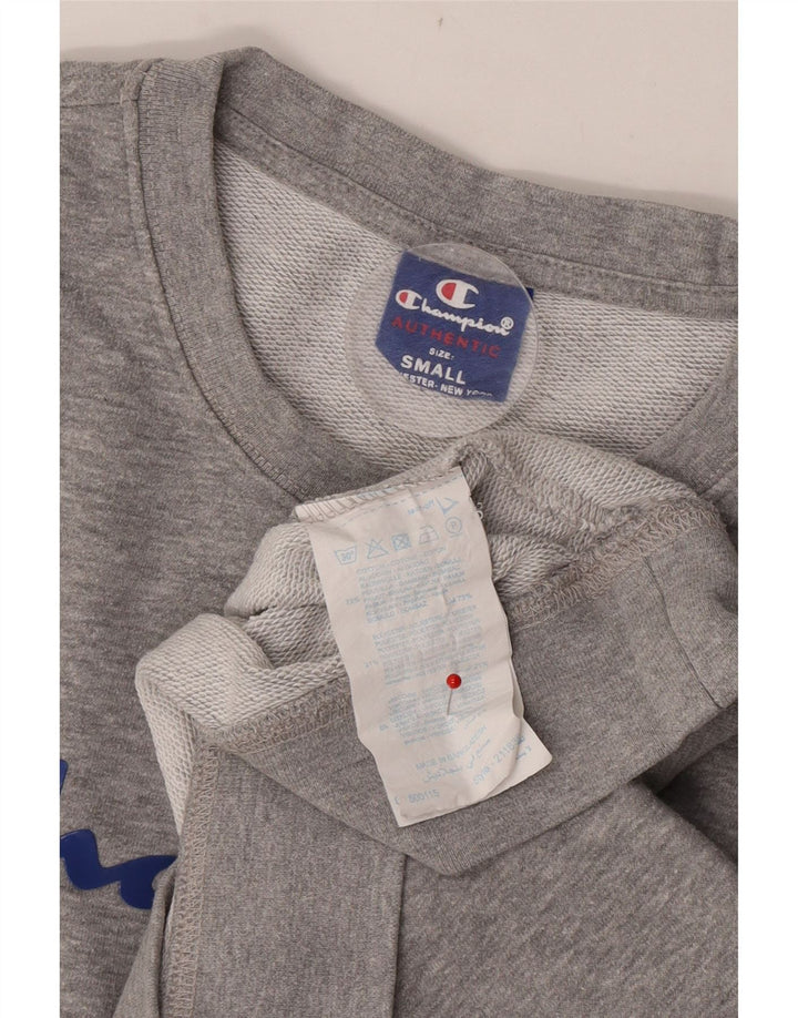 Champion Sweat-shirt graphique pour homme Petit coton moucheté gris