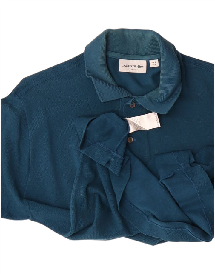 Lacoste Polo Classic Fit Homme Bleu Moyen Coton